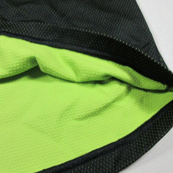 Under Armour mens black chartreuse 1/4 zip mesh ColdGear lined pullover M EUC - Picture 7 of 8